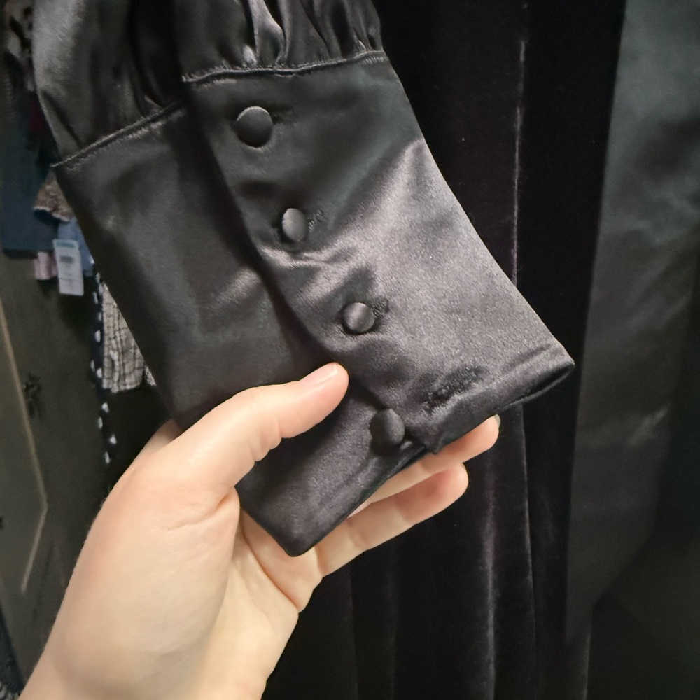 Dainty Jewells Black Satin Midi Dress